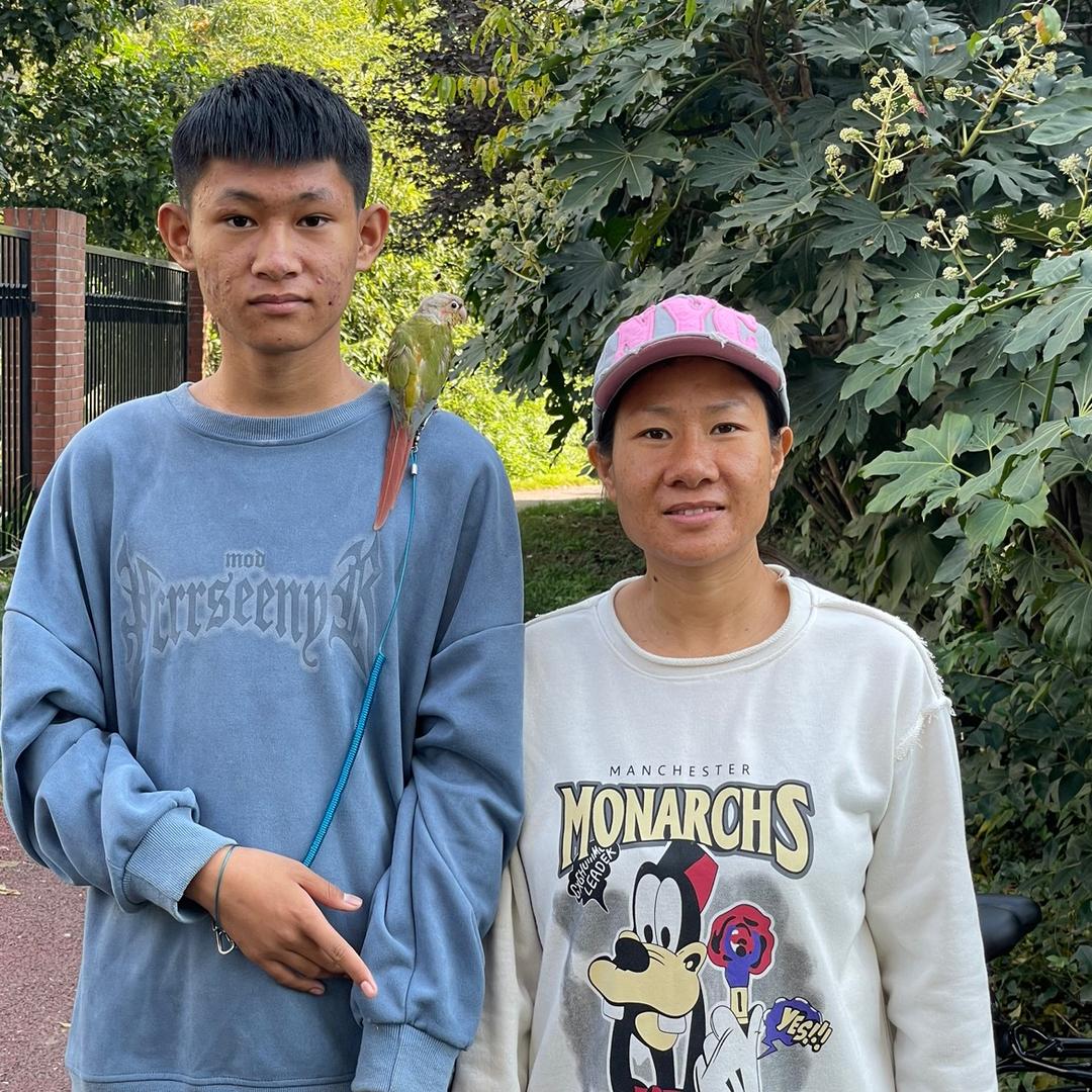 草帽姐(带娃骑行)