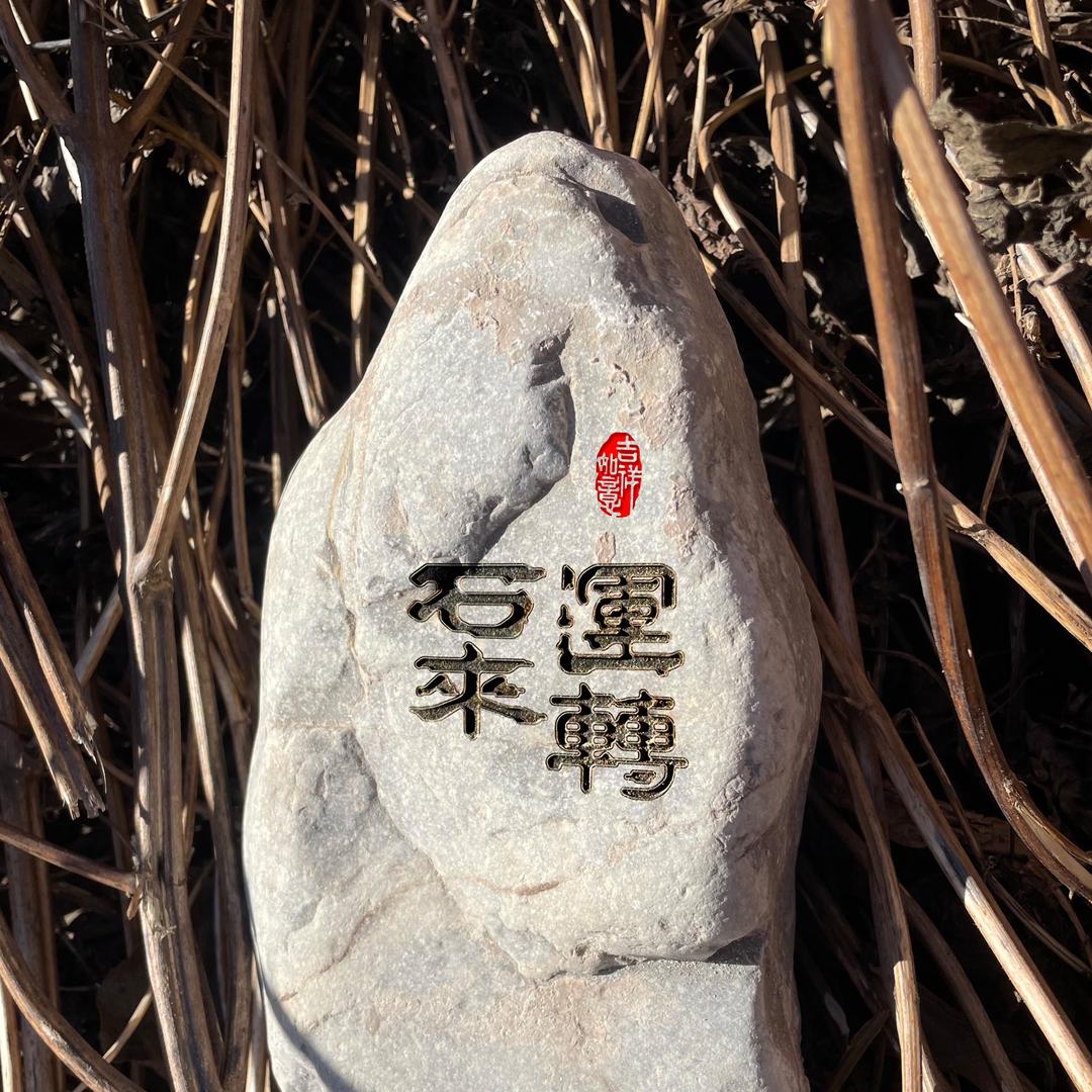 小清河盆景附石
