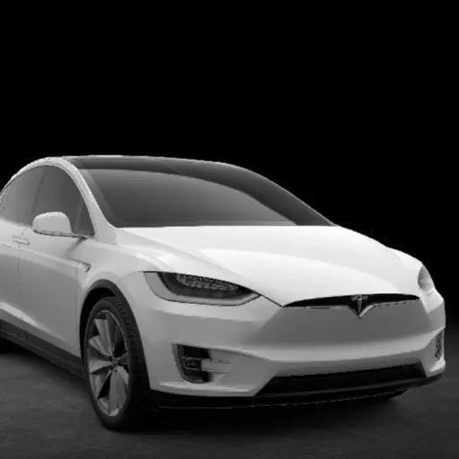 吃鸡海岛上的特斯拉Modelx！