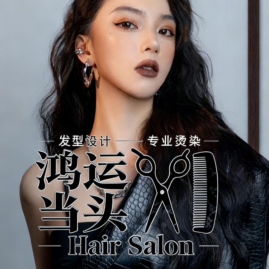 鸿运当头发型设计官方号
