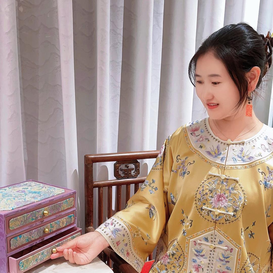 万事囍非遗苏绣手工高定