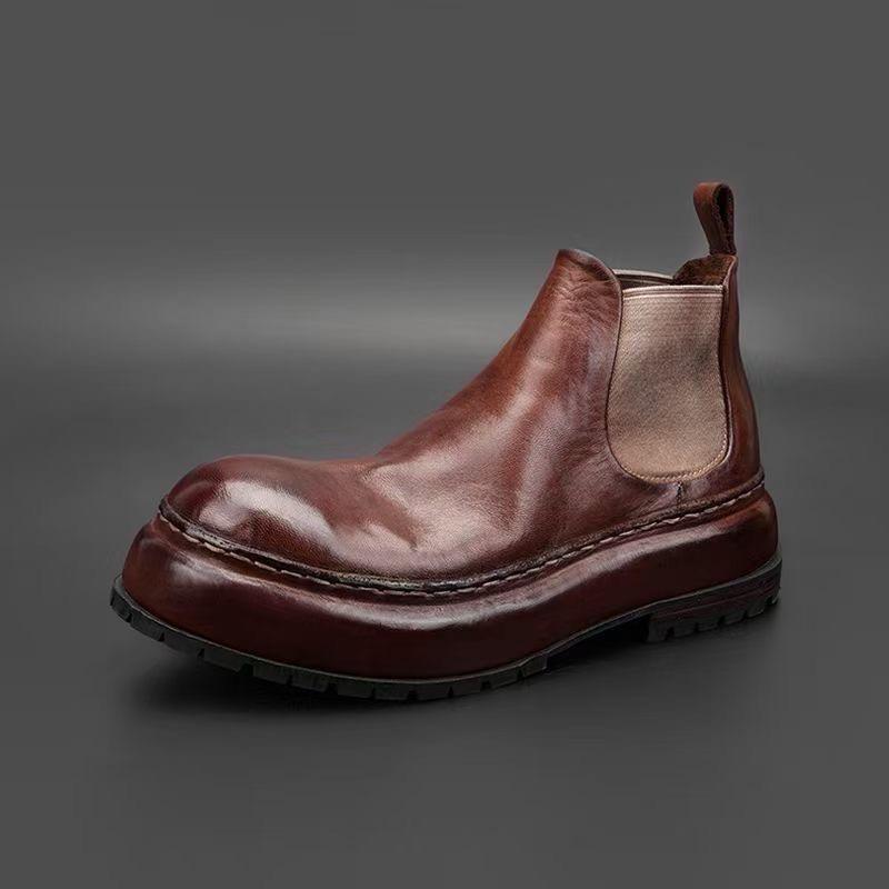 森旭手工真皮男鞋