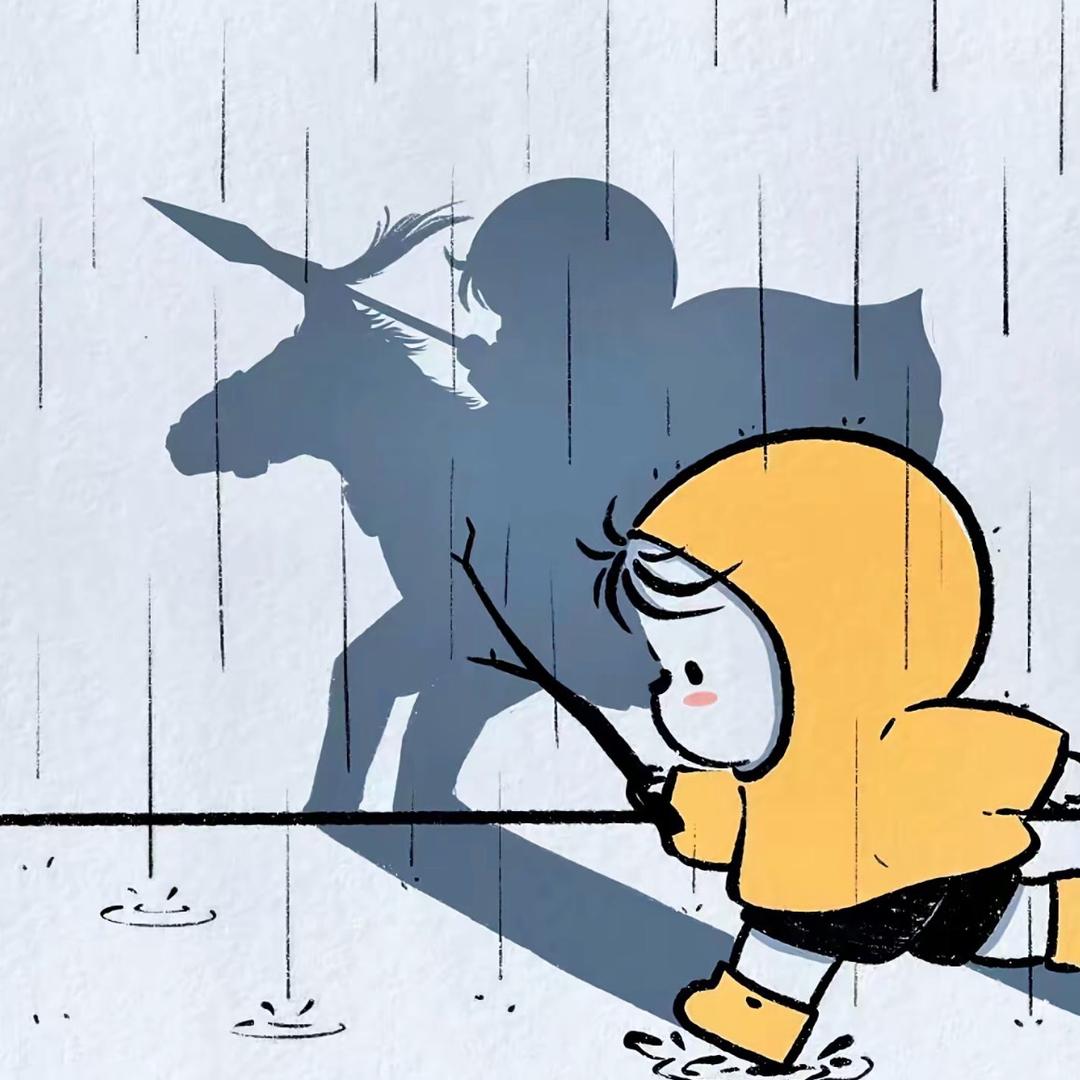 相逢在雨中