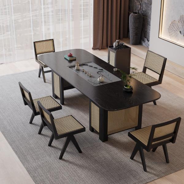 梵少年实木茶桌