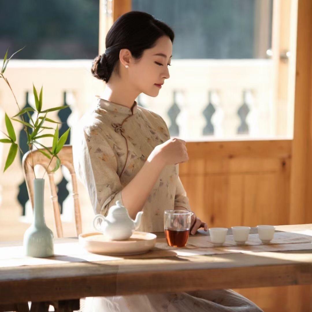三姑娘香云纱国风女装