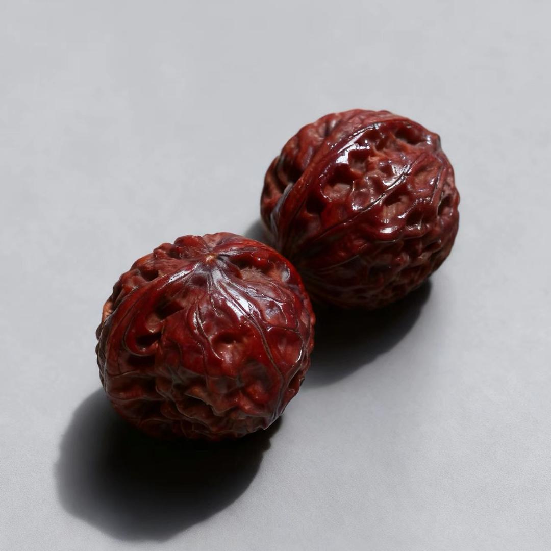 朱福记文玩铁核桃