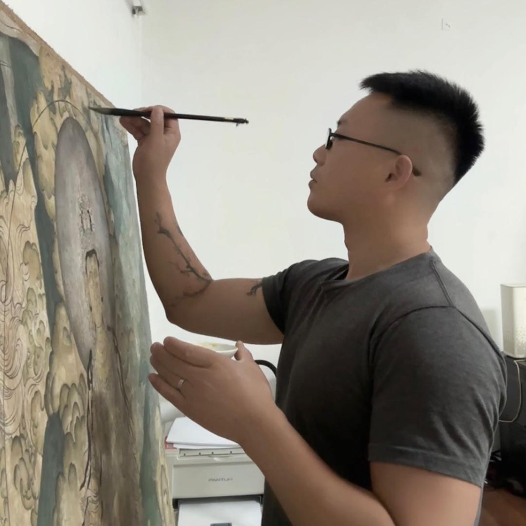 安如&观南-壁画