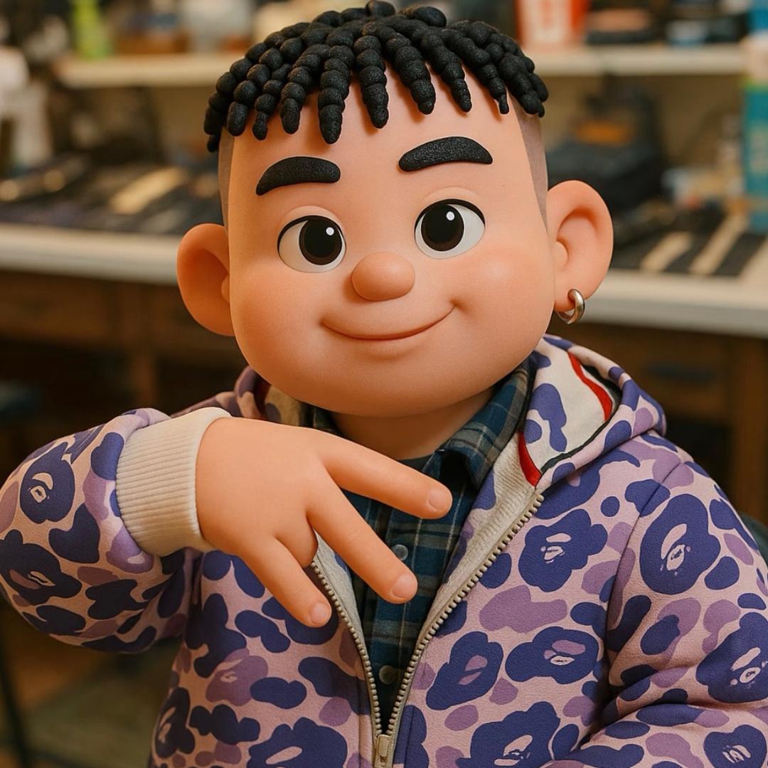 黑皮男士理发馆