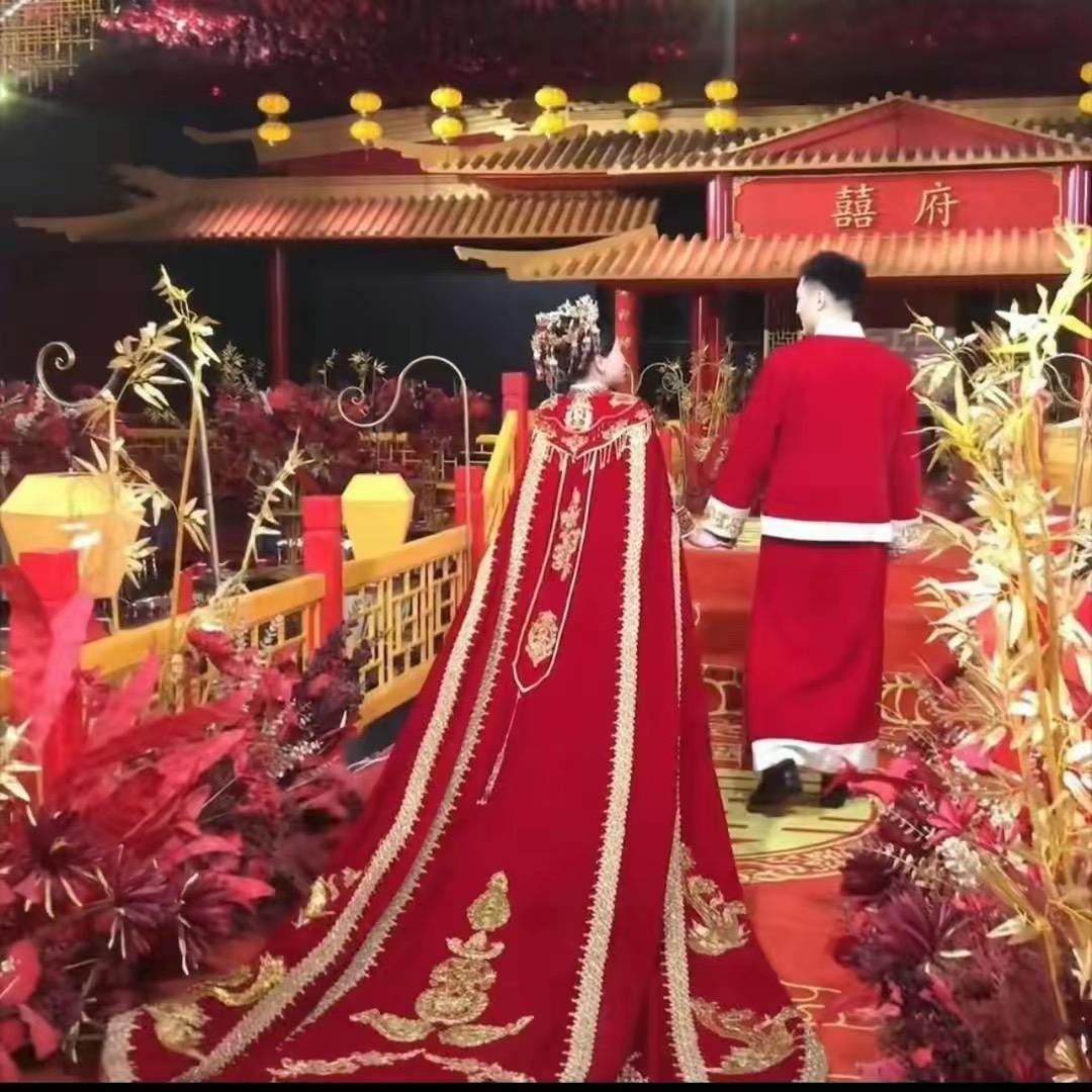小黑妮9月17号婚礼现场华子