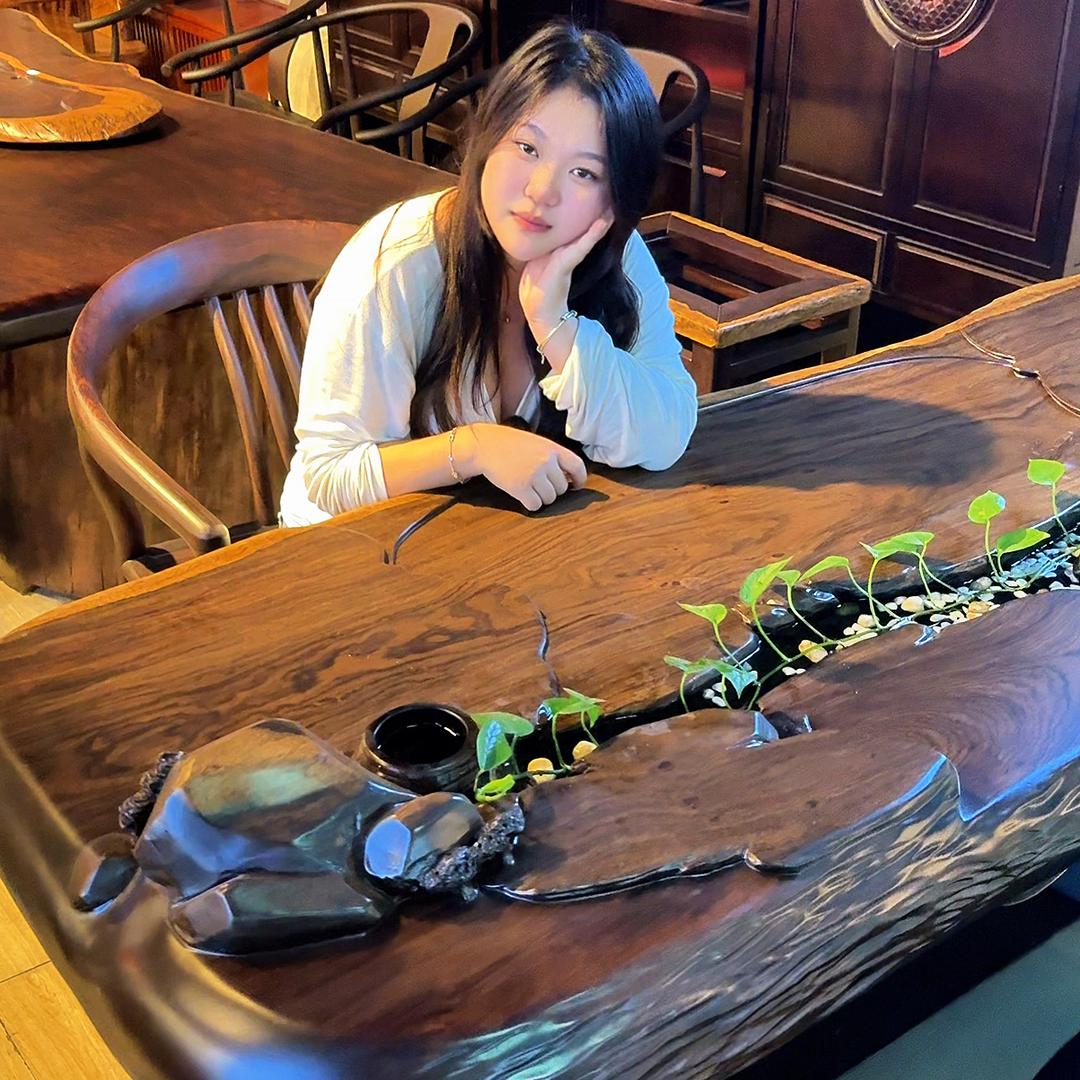 原木大板桌锦沣