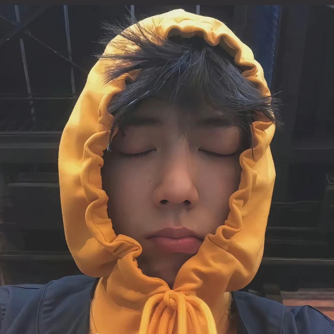 你头发炸了