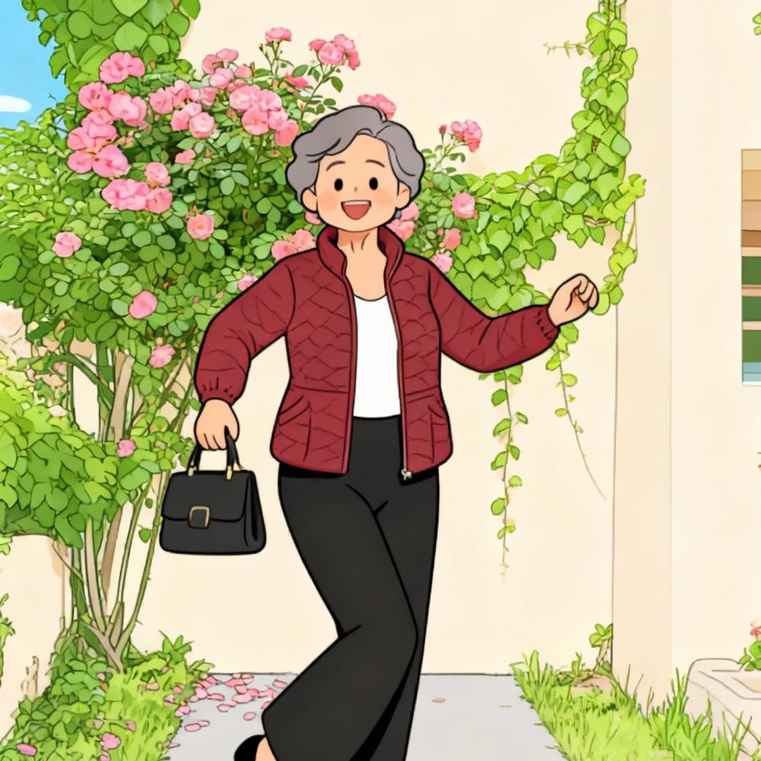 快乐60后爱穿搭