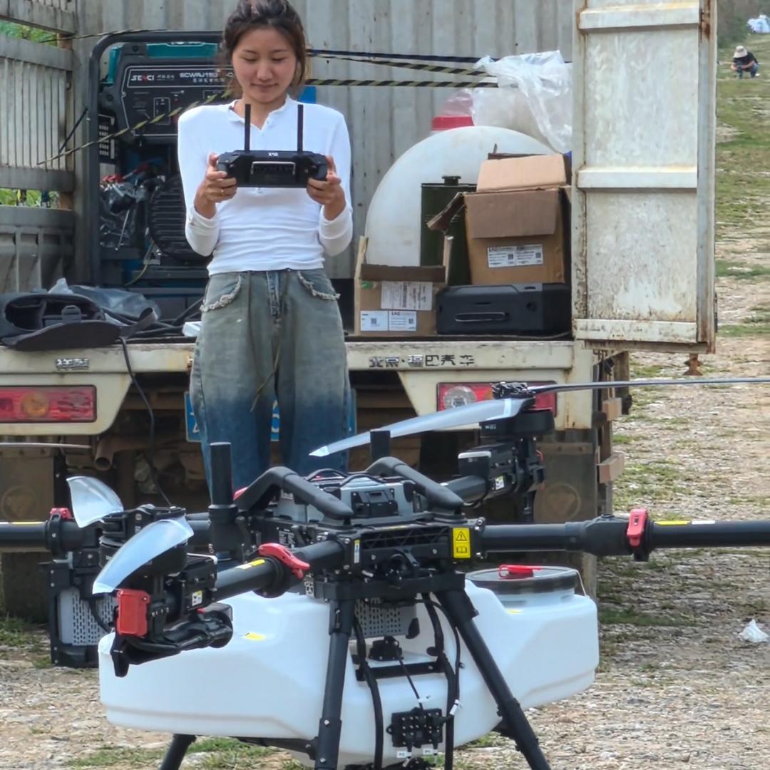 卖农药的女飞手