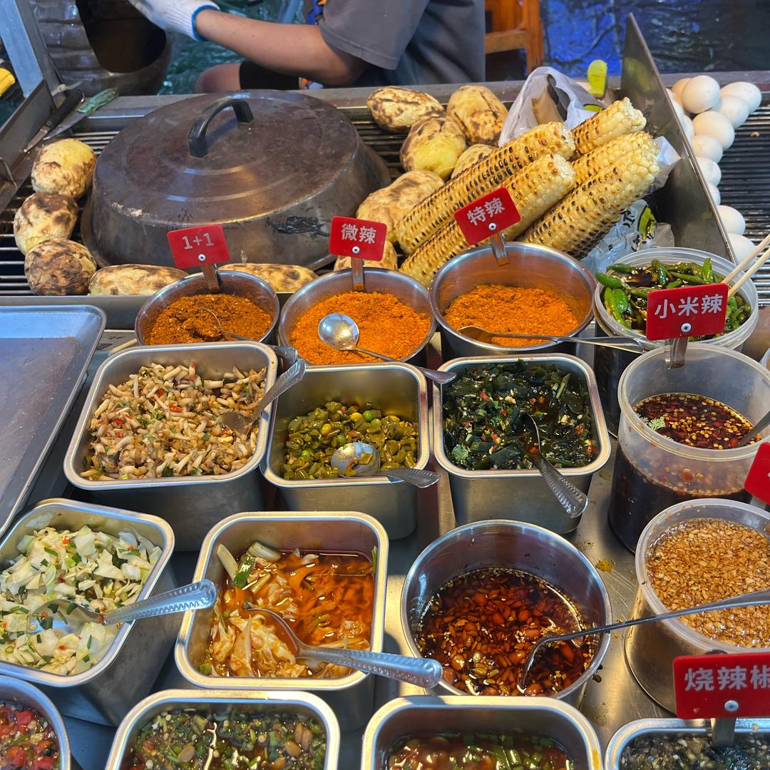 云南癫味烧烤，烤土豆，包浆豆腐（首家）