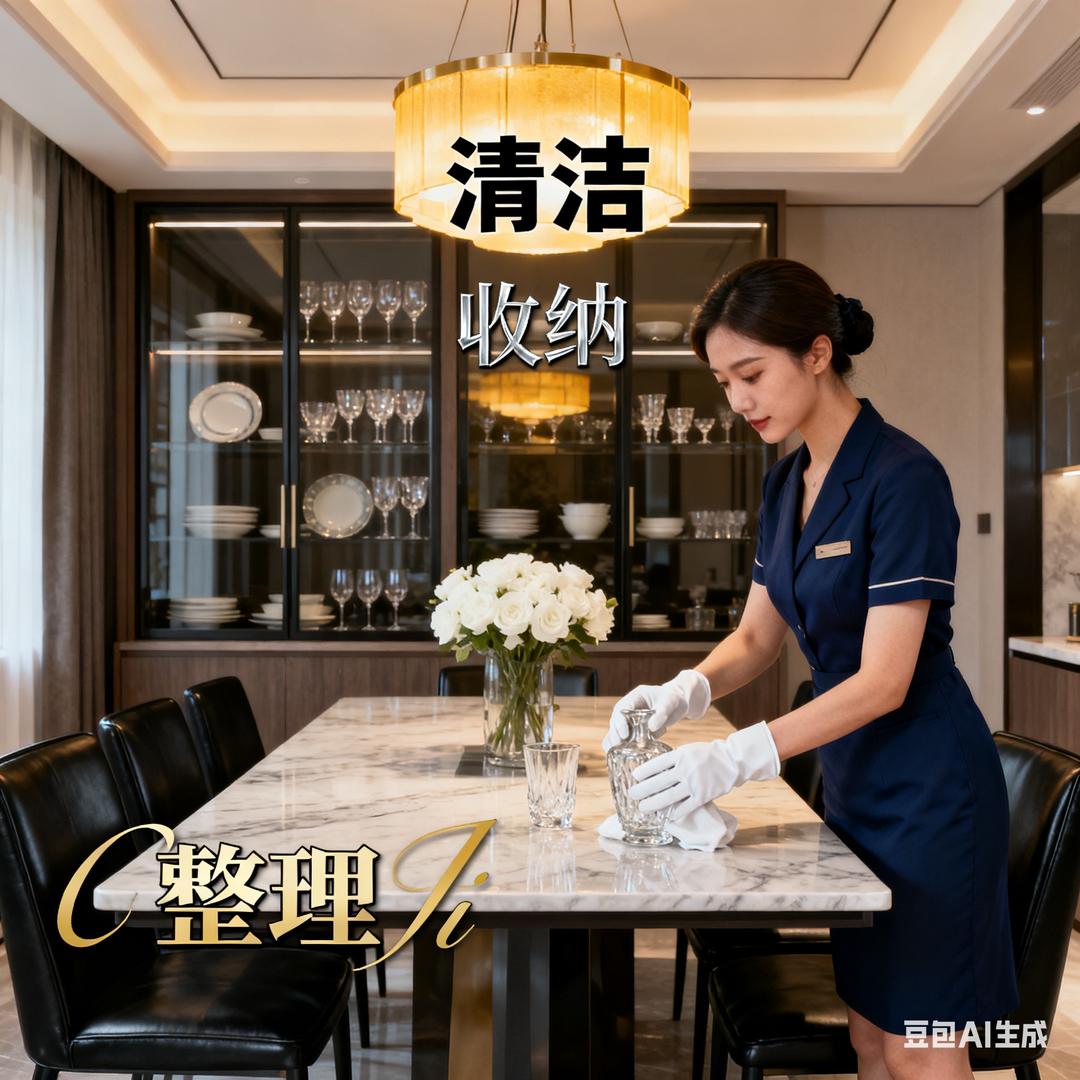 金提保洁收纳整理师