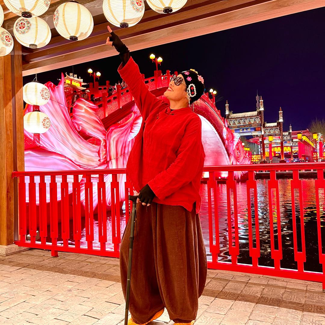 河头老街斗舞大妈（万姐）