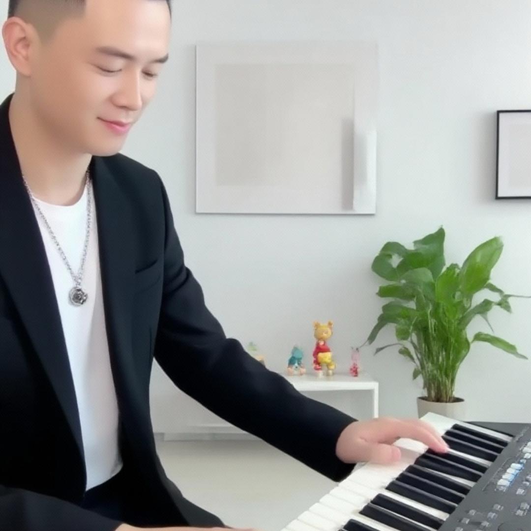 @白～天☞学弹琴