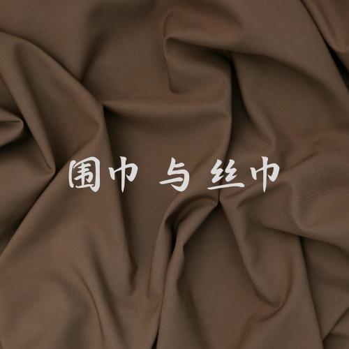 围巾与丝巾