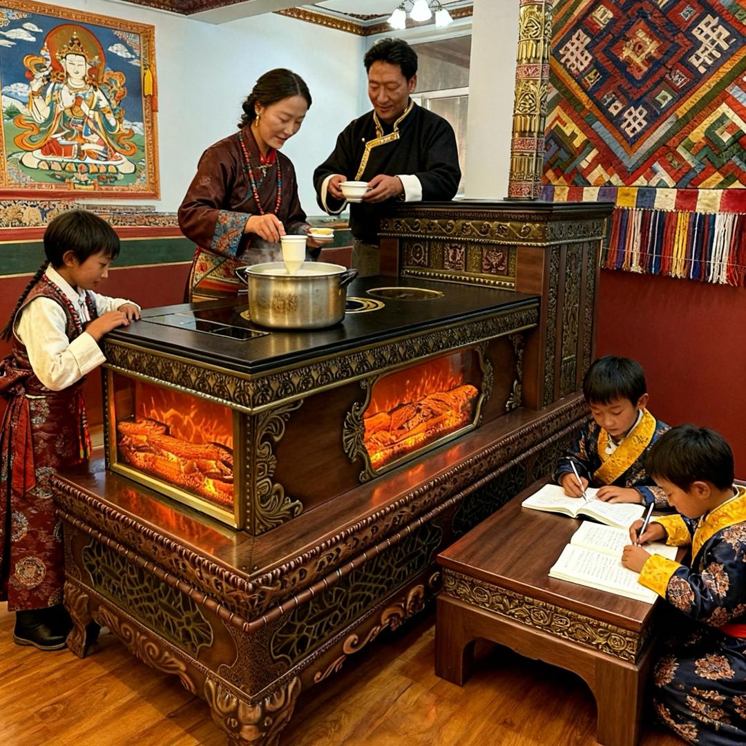 安多央泰藏式烘炉精选