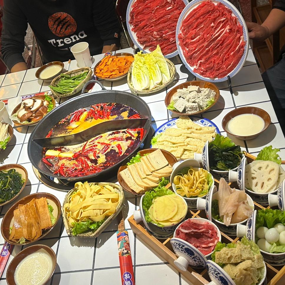 清真伊流香毛肚火锅