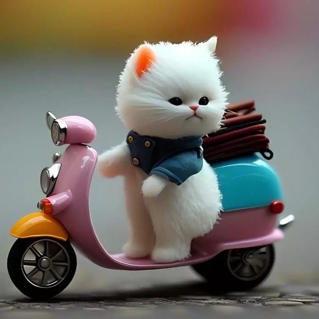 萌猫爱看颜