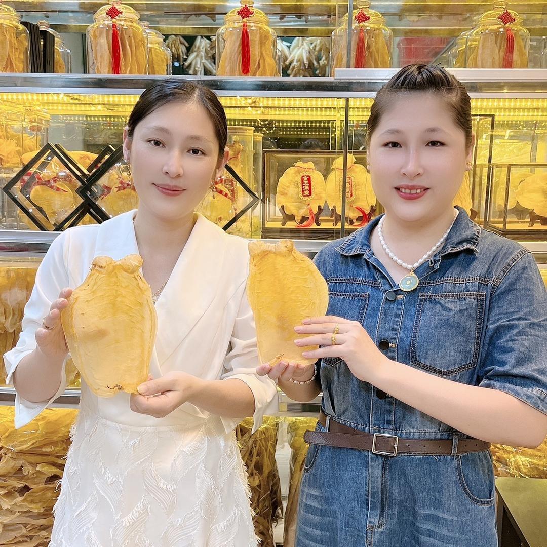 李晓璇自晒鱼胶