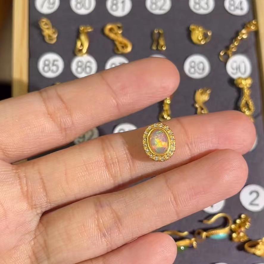 颜禧银镀金配件