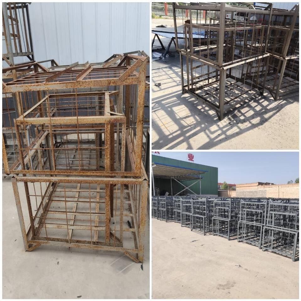 专业加工.机械翻新冷库铁框、围板、托盘、