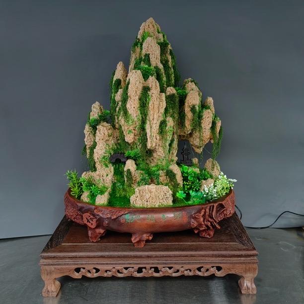 石尚阁假山盆景