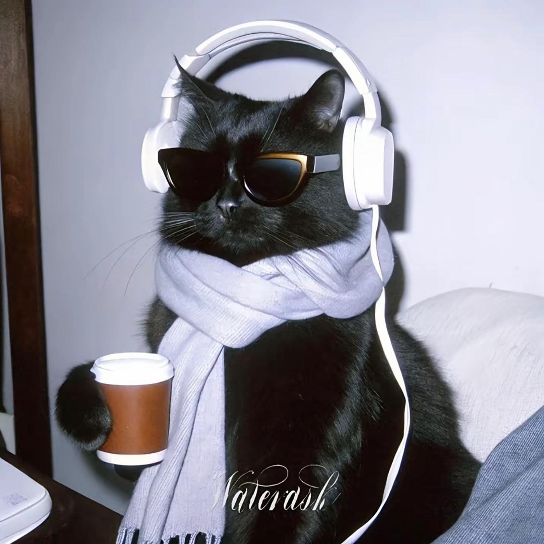 一只懒猫.