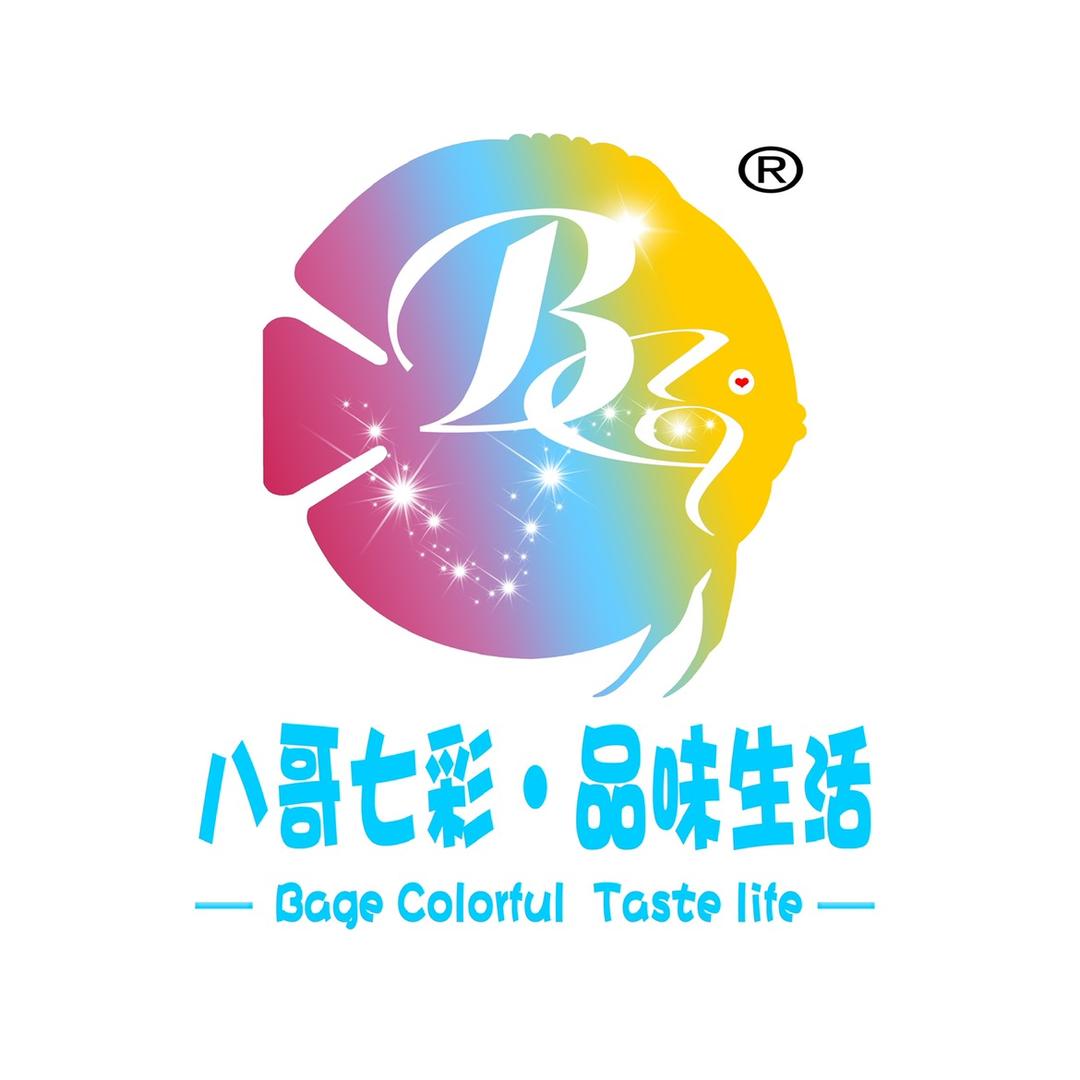 八哥七彩神仙鱼