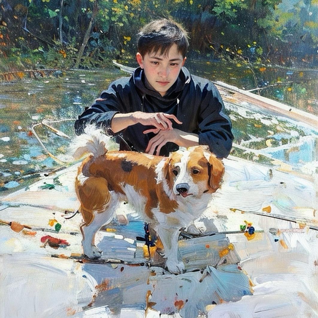 一个小李子