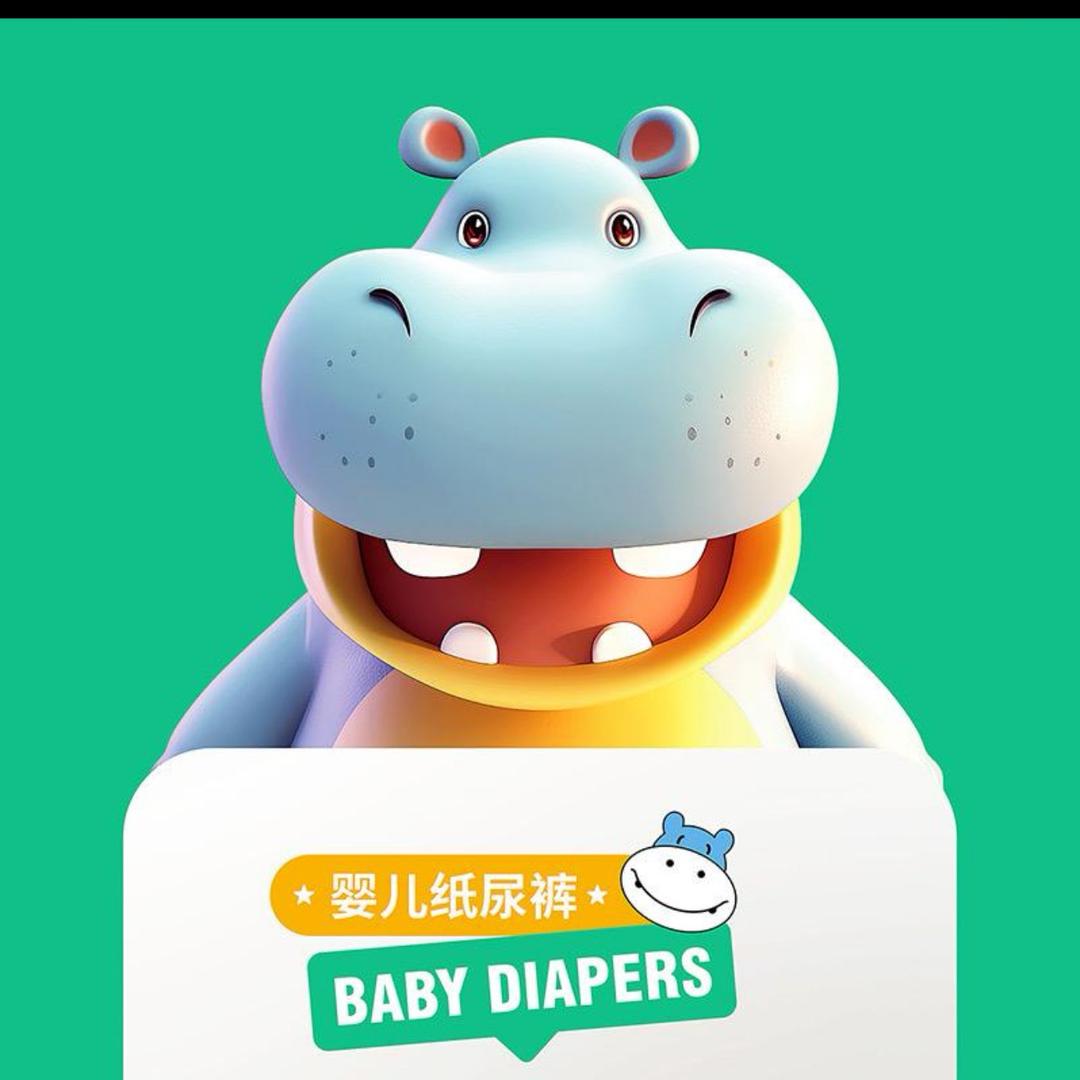 呆河马纸尿裤工厂心心麻麻店
