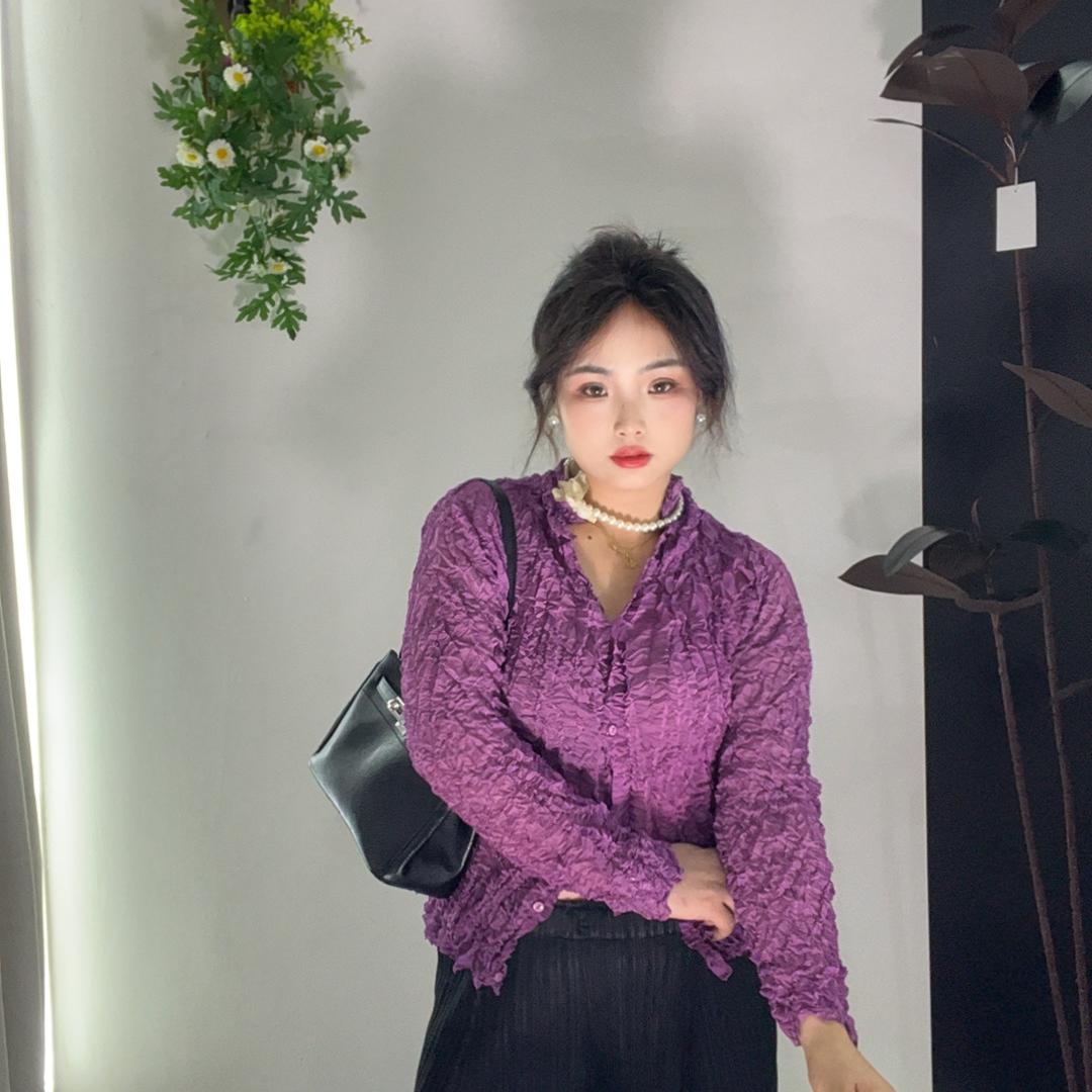 褶十里SHILI褶皱穿搭