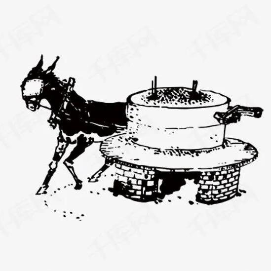 毛驴拉磨