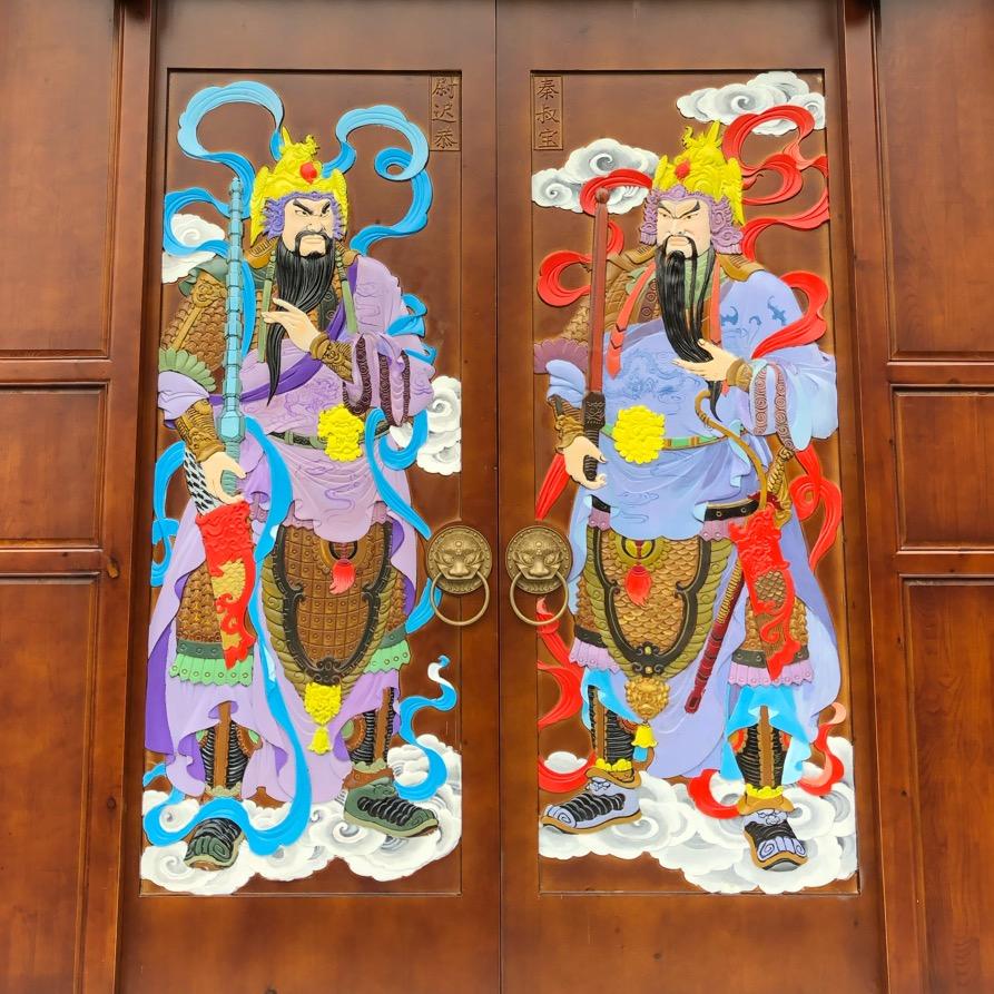 成都实木仿古门窗厂家（屏风隔断）