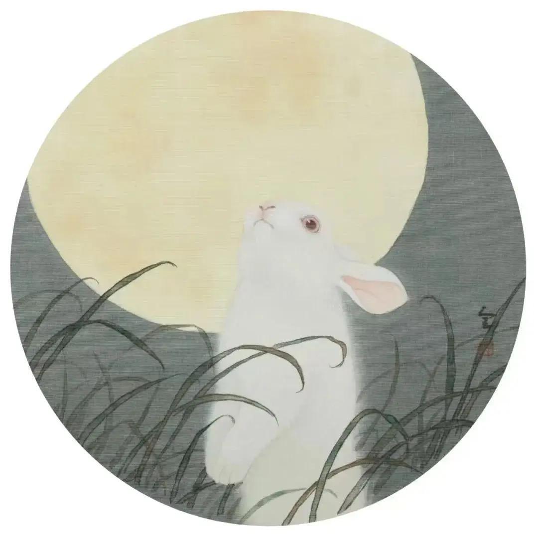 玉兔摘棉花