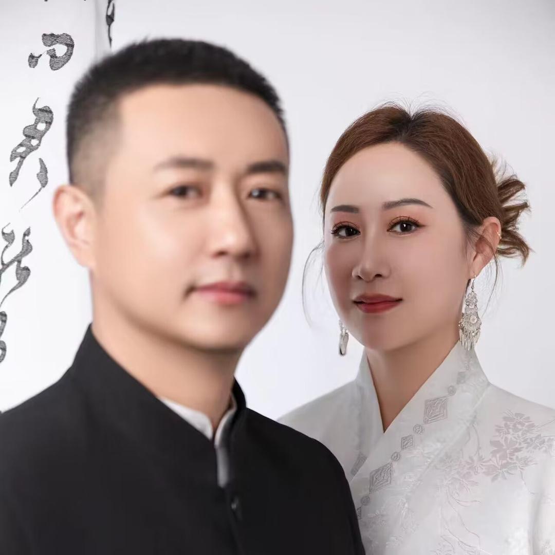 粤薇瓷板画