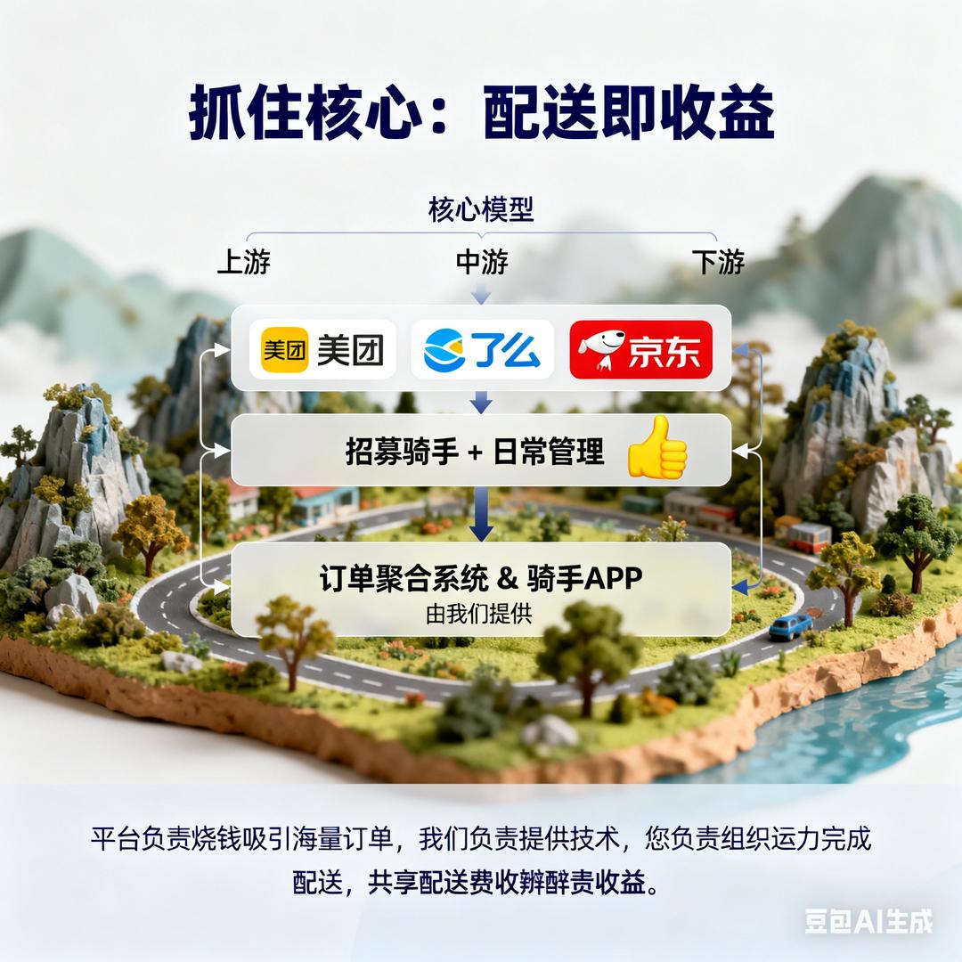 全域外卖，聚合配送