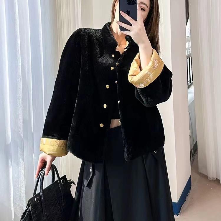 金夫人貂皮染改设计师欣欣