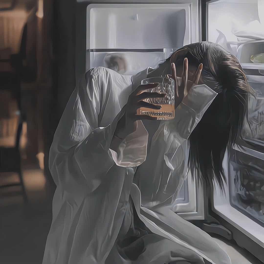 受伤的女孩💔