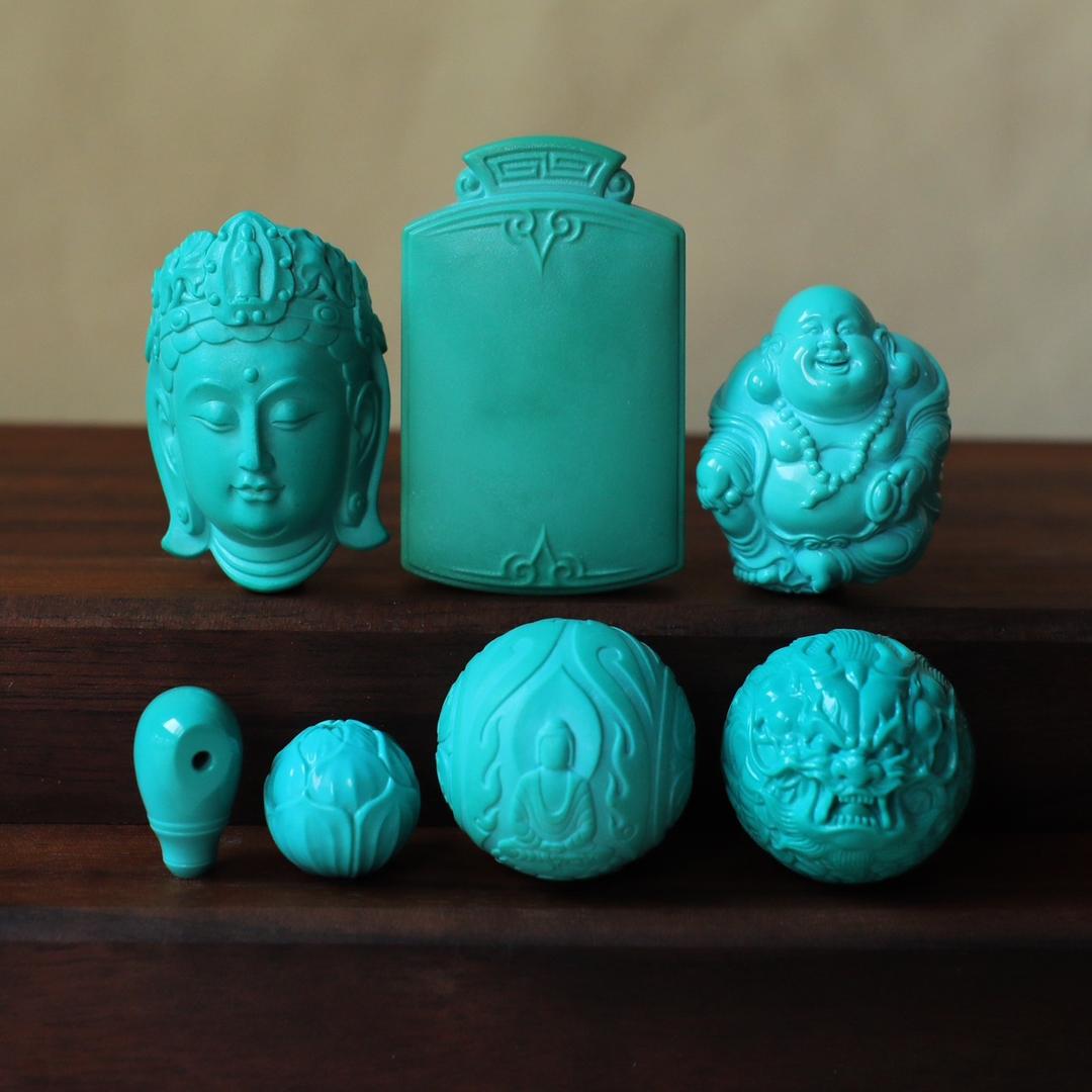龙钰原矿绿松石加工厂