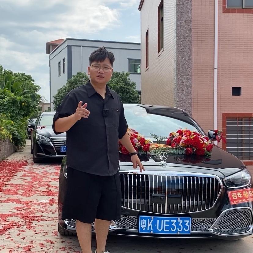 毅叔茂名蓝钻婚庆车队