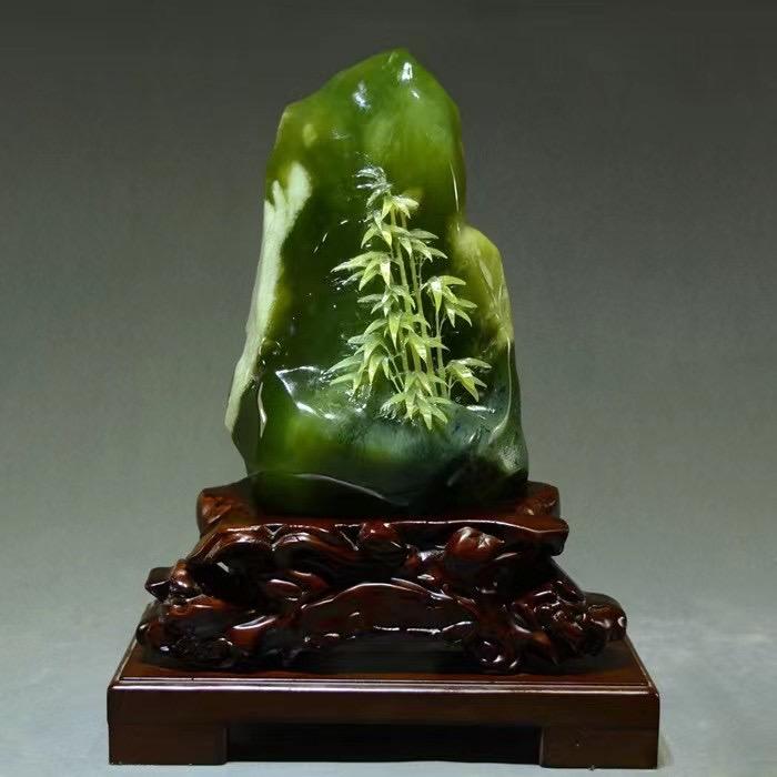 岫玉摆件精品馆(名德)