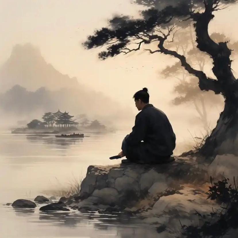 清月白