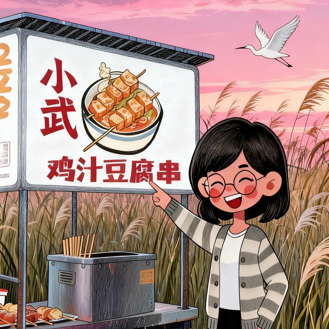 滑县首家3元大桶糖水·浇汁豆腐串