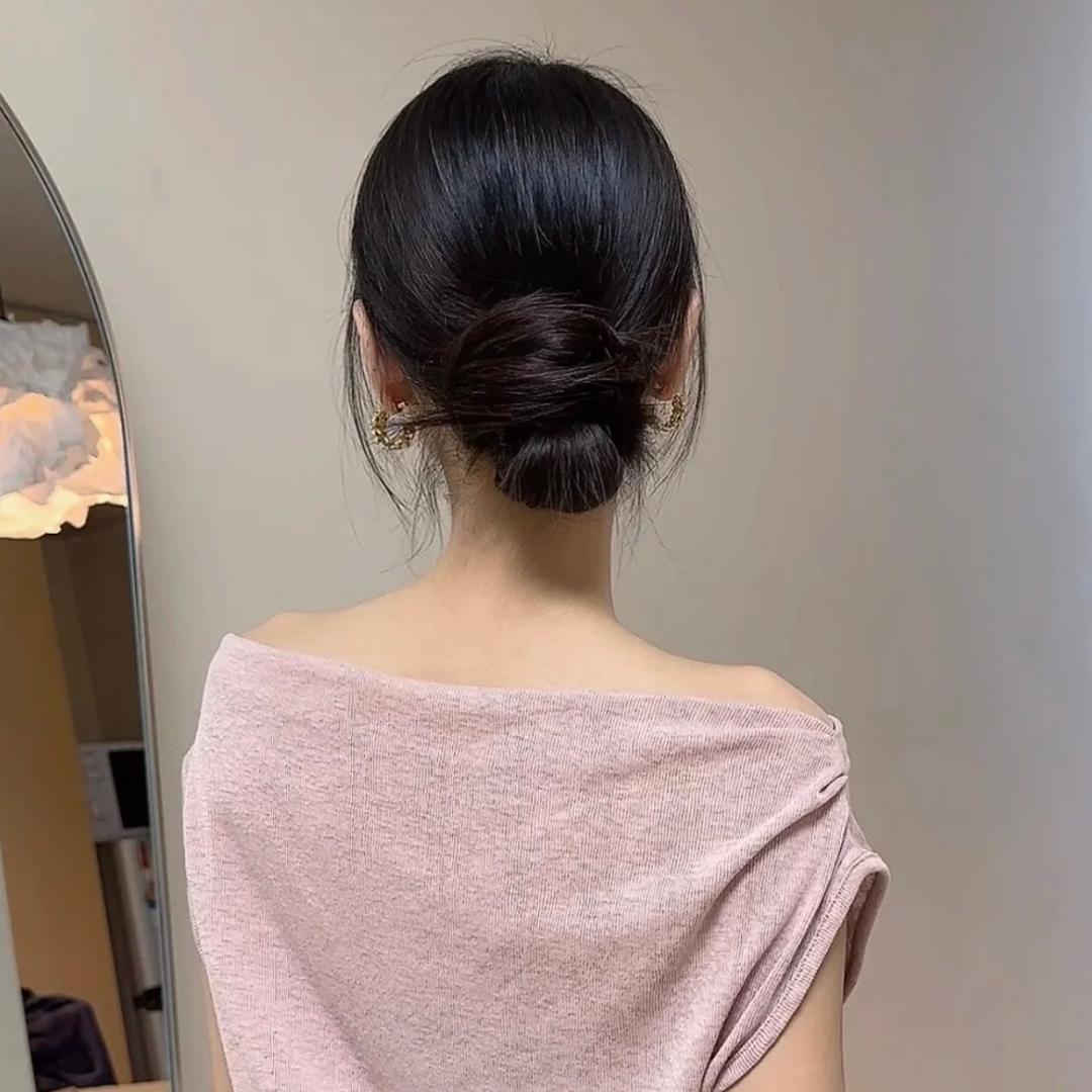丫头教编发