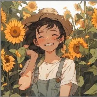 向日葵の微笑