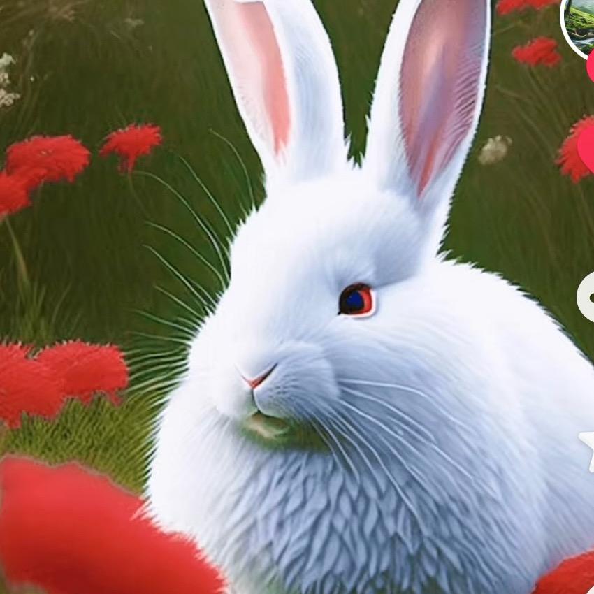 月下兔（日丽风和．．．）