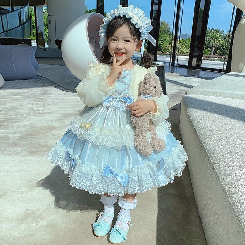 半颗彩虹糖女童汉服